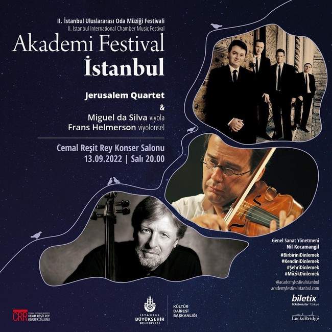 Jerusalem Quartet & Miguel da Silva (viola) & Frans Helmerson (cello)