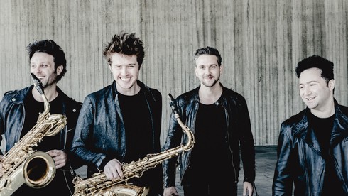 The SIGNUM saxophone quartet release “Echoes”, a new digital album on Deutsche Grammophon