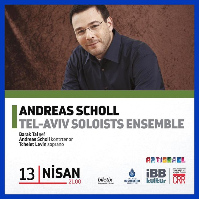 Concert in partnership with the the Consulate General of Israel in Istanbul