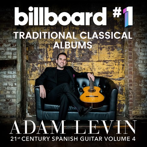 URI guitar professor Adam Levin tops Billboard’s Traditional Classical chart – again