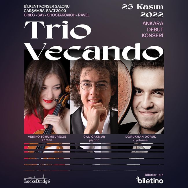 Trio Vecando's Debut in Ankara